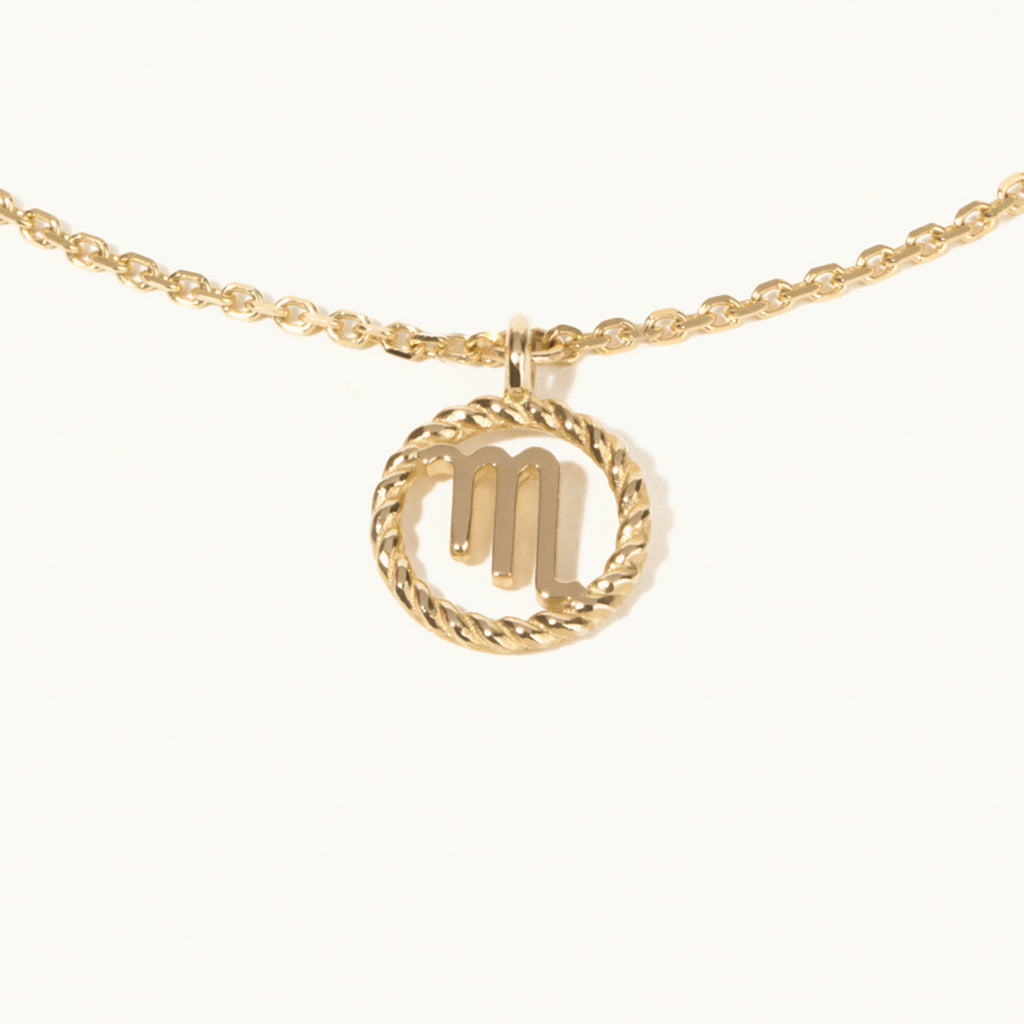 Jewellers District's Gold Zodiac Charm Bracelet: Scorpio in 14k Yellow Gold #2